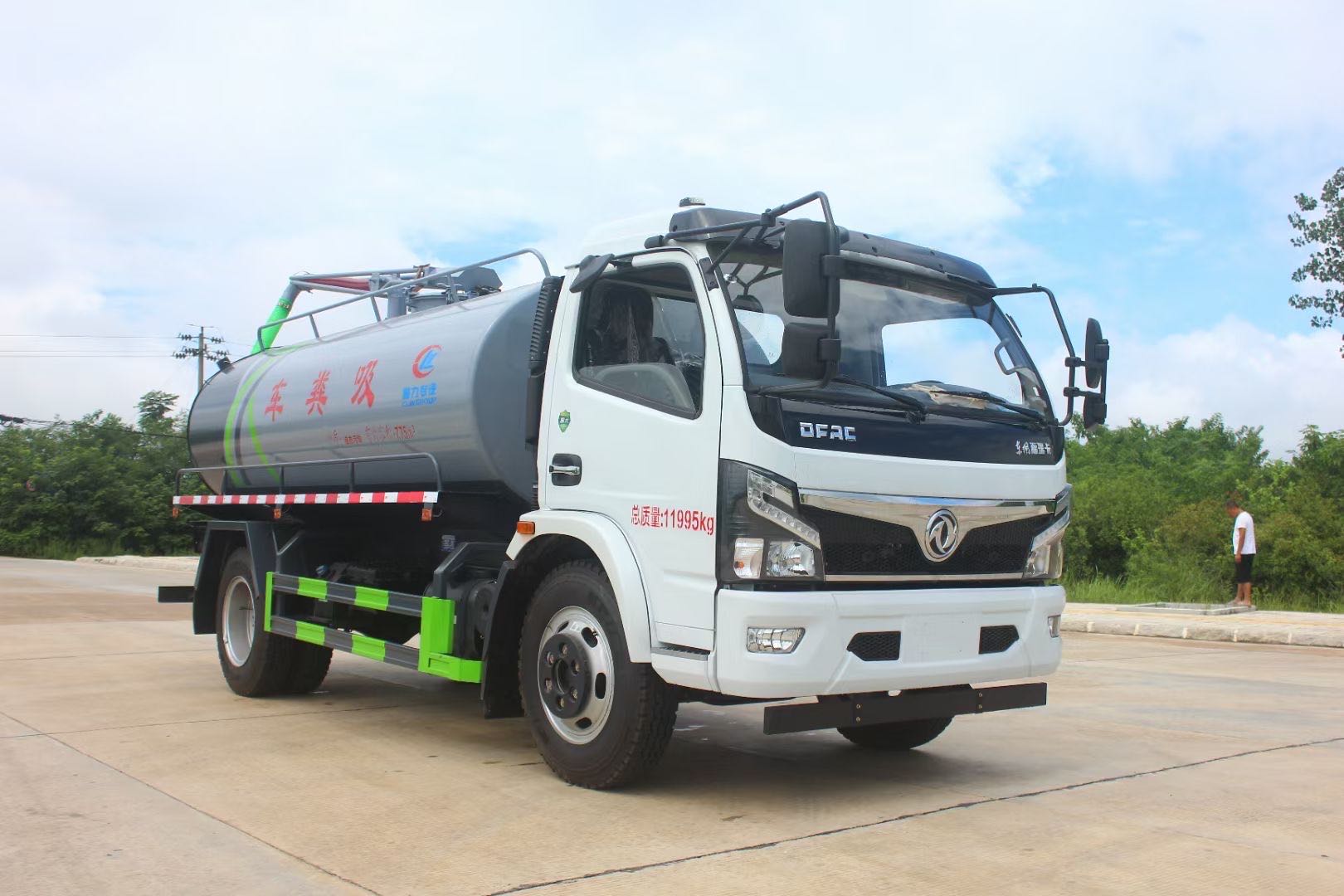 国六东风福瑞卡9方吸粪车